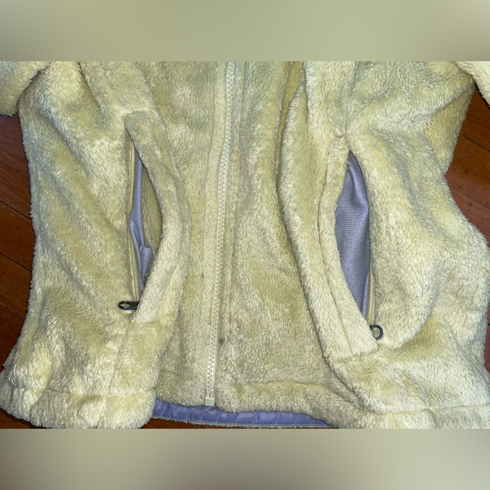 The North Face Light Yellow Fleece Jacket - Picture 10 of 15